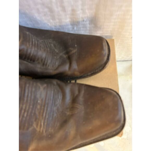 Sante Fe Cowboy Western Boots 10 EE wides Mexico - Picture 3 of 11